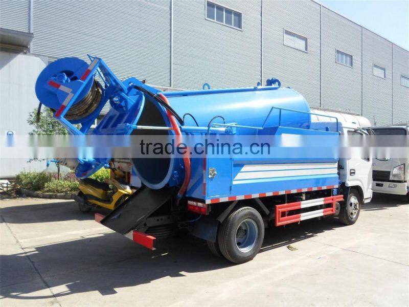 DFAC sewage suction truck with cleaning function with good price for sale 008615826750255 (Whatsapp)