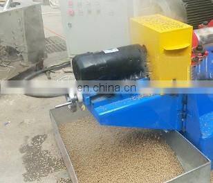 double screw floating fish pellet extruder making machine