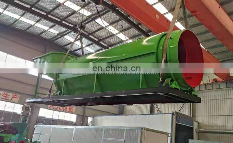 Environmental Stationary Wood Sawdust Firewood Screening Machine