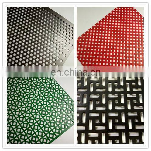 3mm aluminum perforated sheet laser cut screen