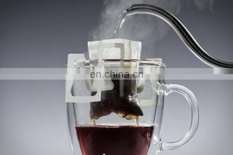 Custom Printed Stand Up Pouch Compostable Kraft Paper Coffee Bag With Valve And Zip