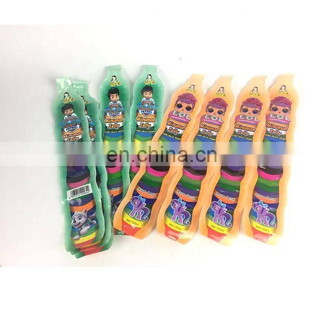 cheap liquid packaging soft drink, PET mylar bottle shaped juice pouch