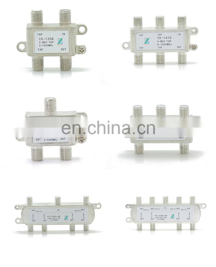 Indoor 2/4/6/8 Way CATV Splitter