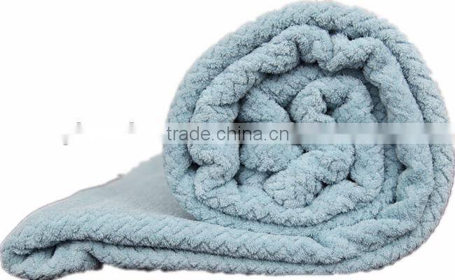 hot selling heavy hot cold polyester blanket