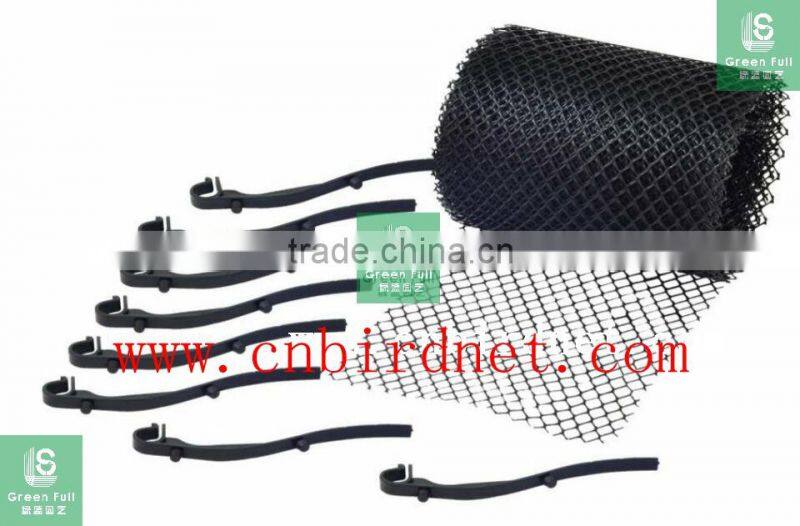 PP black gutter net from China