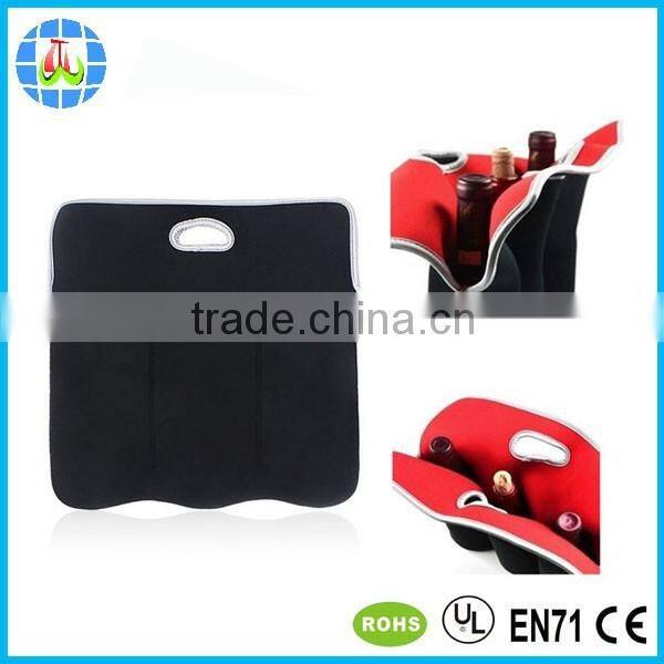 green neoprene tube can cooler with silk screen printing logo