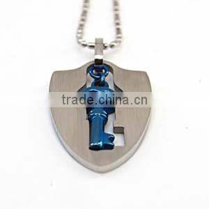 Unique Products From China Key Chain Steel Pendant