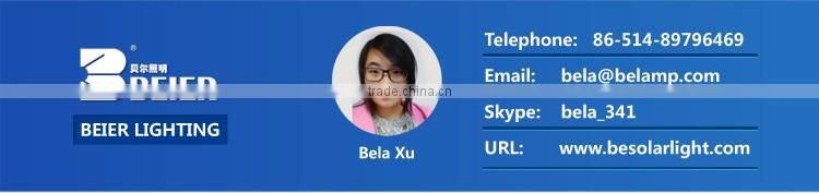 Beier hot sale led solar street light lamp 90w 100w 120w solar outdoor light with pole