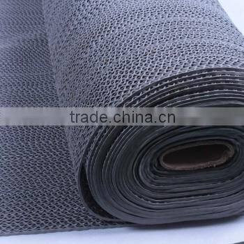100% pure PVC waterproof s holes style anti slip mat