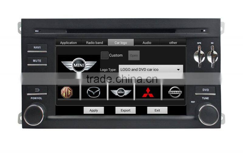 KLYDE quad core car multimedia system for cayenne with BT Radio DVR IPOD GPS