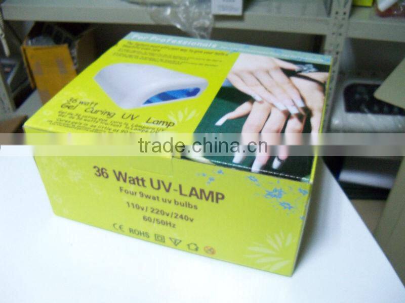 SD-37 UV Nail Lamp LED 36 Watt With 4 UV Light Bulbs
