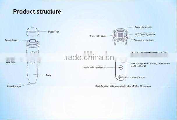 Hand held rf fractional micro needle