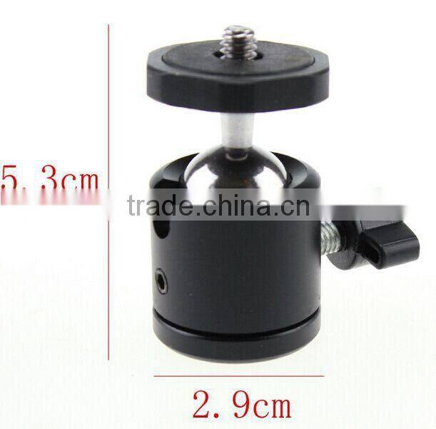 New Photography Studio 360 Swivel Mini Ball Head Ballhead for Camera Tripod