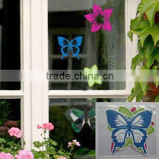 eco-friendly flower finger nail stickers