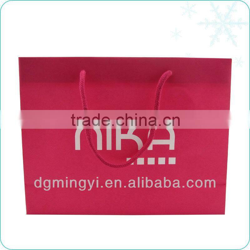 gift paper bags with handle, shopping paper bag, craft paper bag