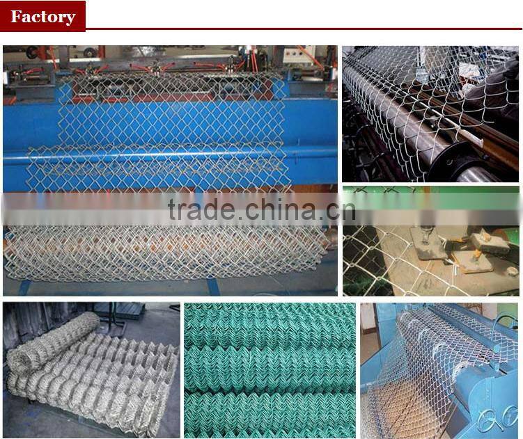 PVC coated 5 feet chain link fence with high quality