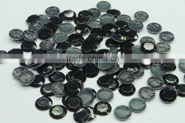 CRYSTAL ACE Hot fix octagon rhinestud supply, Iron on Rhinestuds