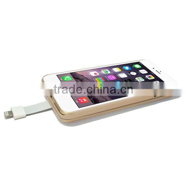 mfi portible mobile battery case for iphone power bank