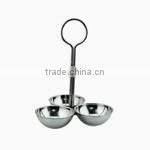 Cupcake Stand Stainless Steel Three Tier Cake Stand