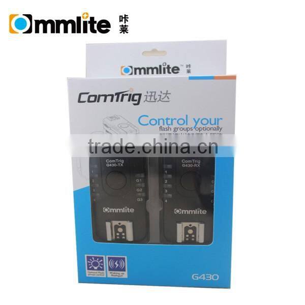 Commlite Photography Equipment ComTrig G430 multi-functional Grouping flash trigger for Nikon for Pentax