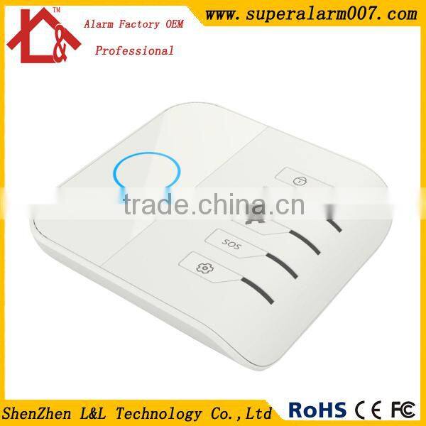 WIFI Wireless GSM Burglar Alarm System Work with Wireless RFID Keypad and IP Camera L&L-X8