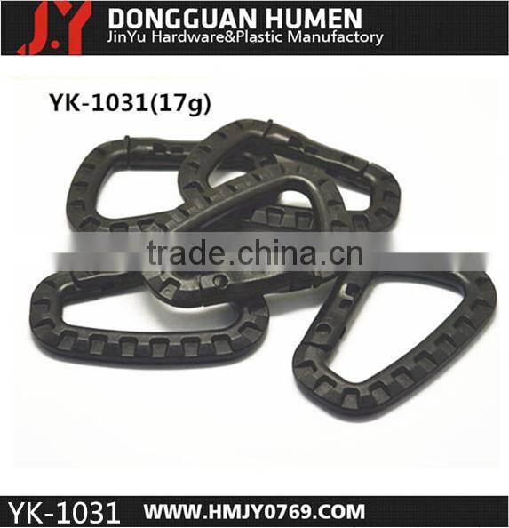 plastic hook, plastic snap hook, bag carabiner hook for keychain