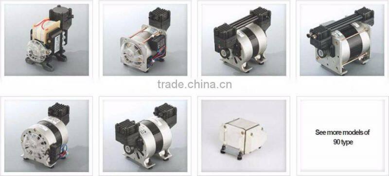 Oil less Oil-free super silent small air compressor piston type (nebulizer for asthma, scent diffuser, breast pump)