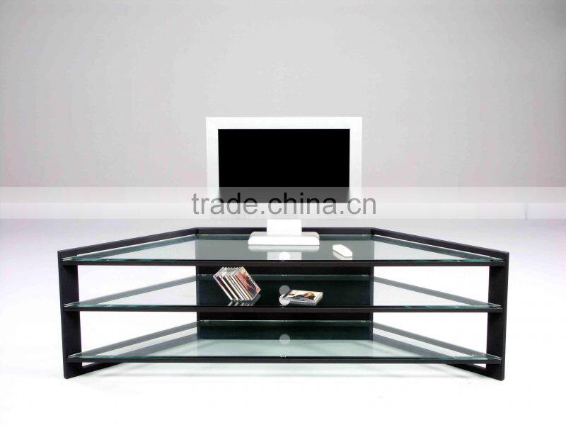 Modern TV Stand/ Black TV Showcase
