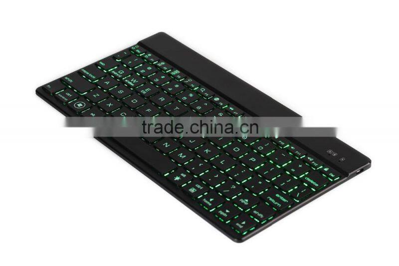 Universal 7 color backlit keys Backlit Bluetooth 3.0 Keyboards For Ios,Windows and Android