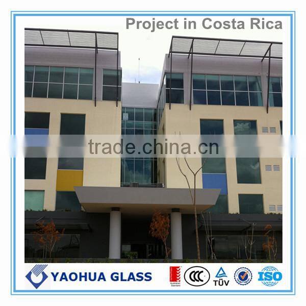 china famous brand yaohua frosted glass acid etching glass