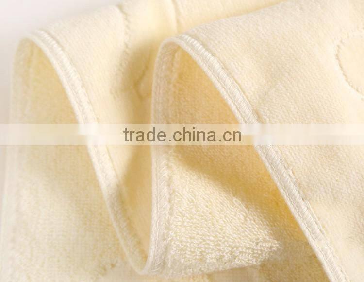 Factory Price Cotton Embroidered Butterfly Cut Pile Face Towel