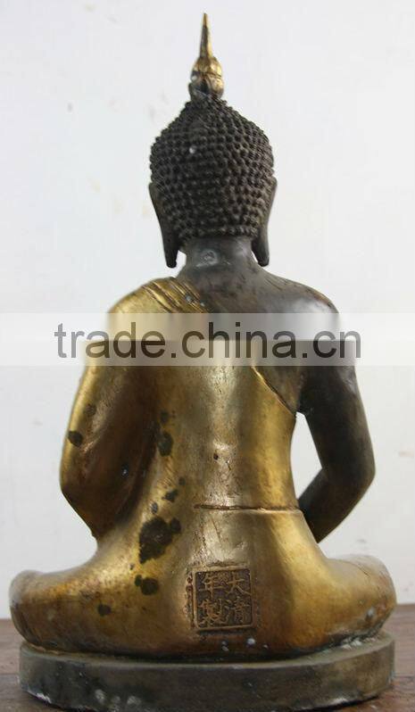 Chinese Antique Copper Thailand Buddha