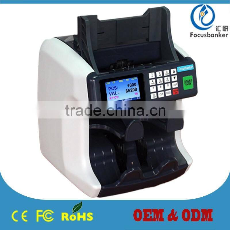 Two Pocket Bill Counter Money Sorter Machine Sorting Machine Cash Currency Counting and Automatic Note Banknote Sorter