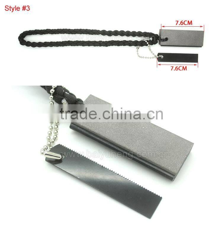 wholesale 2016 camping survival knife with fire starter