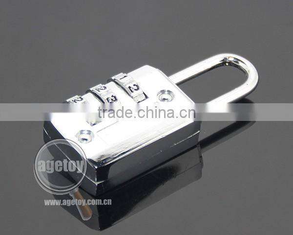 New Travel 3 Digit Code Safe Combination Zinc Alloy Metal Padlock Suitcase Travel Luggage Password Digital Lock