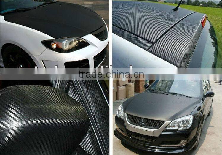 3D Carbon Fiber Vinyl Film with Air Bubbles Free Carbon Fiber Film for Car Stickers