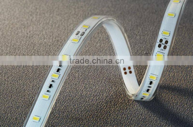 flexible IP68 samsung DC24V smd 5630 5m/roll led strip light