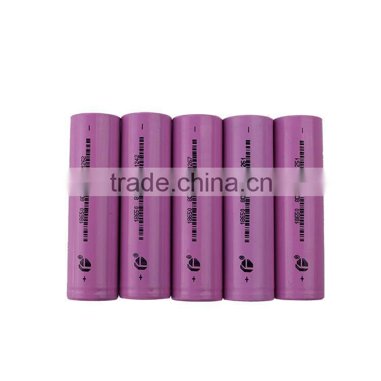 3.7V/2600mAh 18650 li ion rechargeable battery for solar lantern, lighting, mini fan etcs
