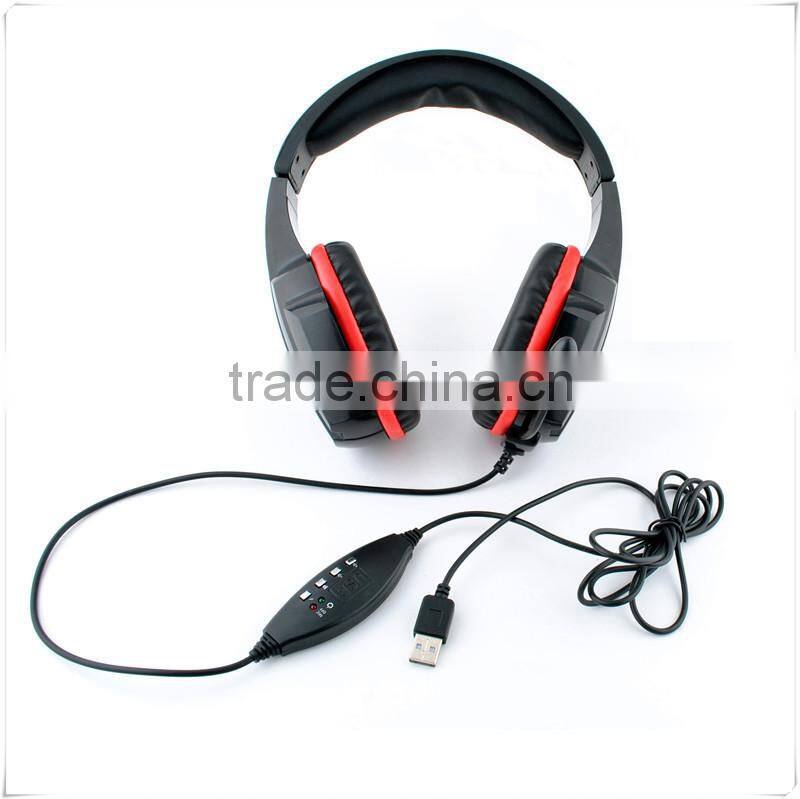 High Quality Fashion Professional gaming USB headset