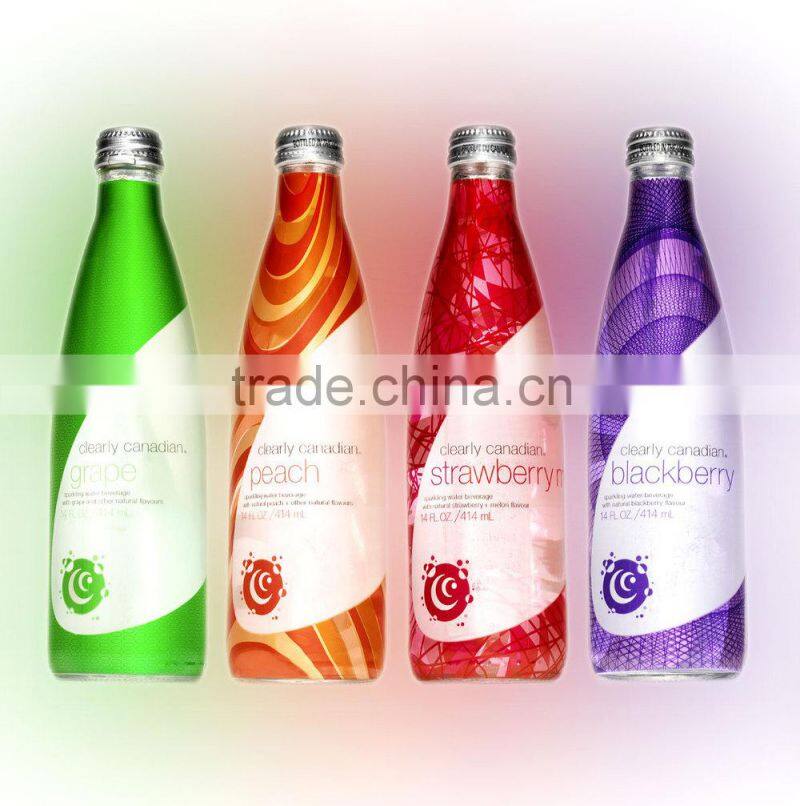 custom sticker seal bottles, PVC Shrink Label