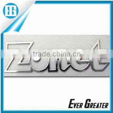 custom logo stickers for computer,electroform nickel sticker electroformaing nickel logo metal logo with glue