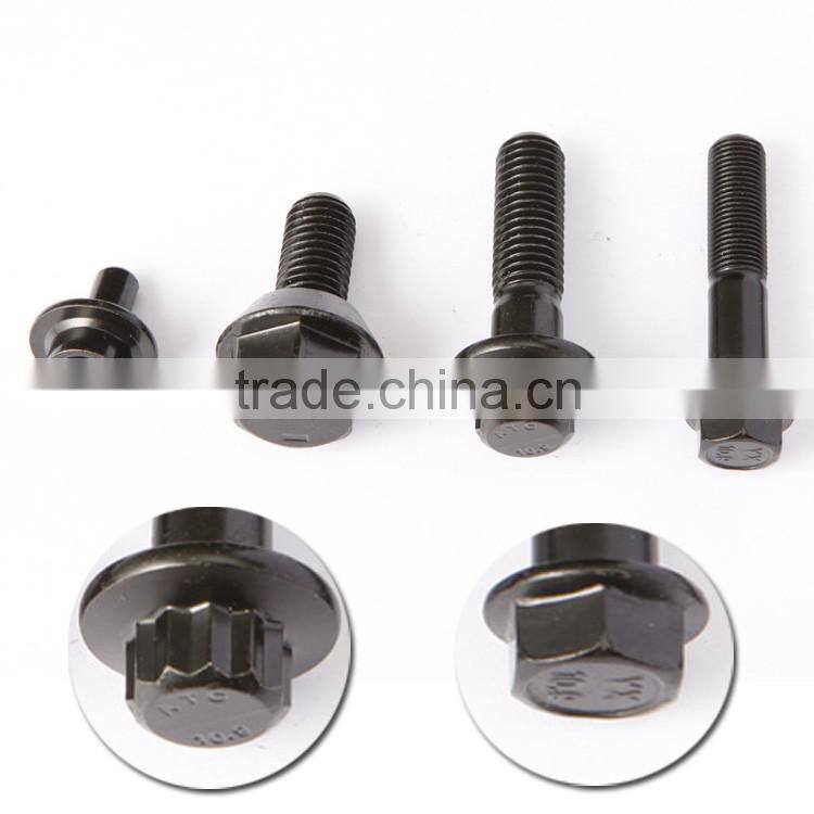 yellow zinc grade10.9 for auto wheel Hub bolt