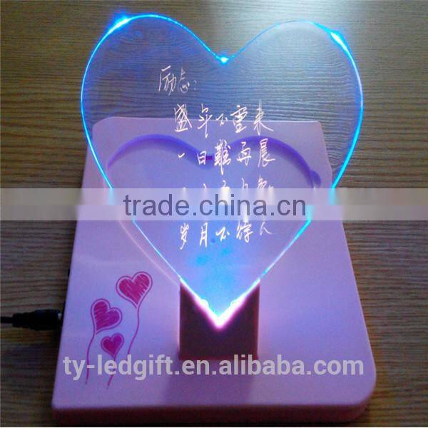 Led lovely car message board mini LED message Board