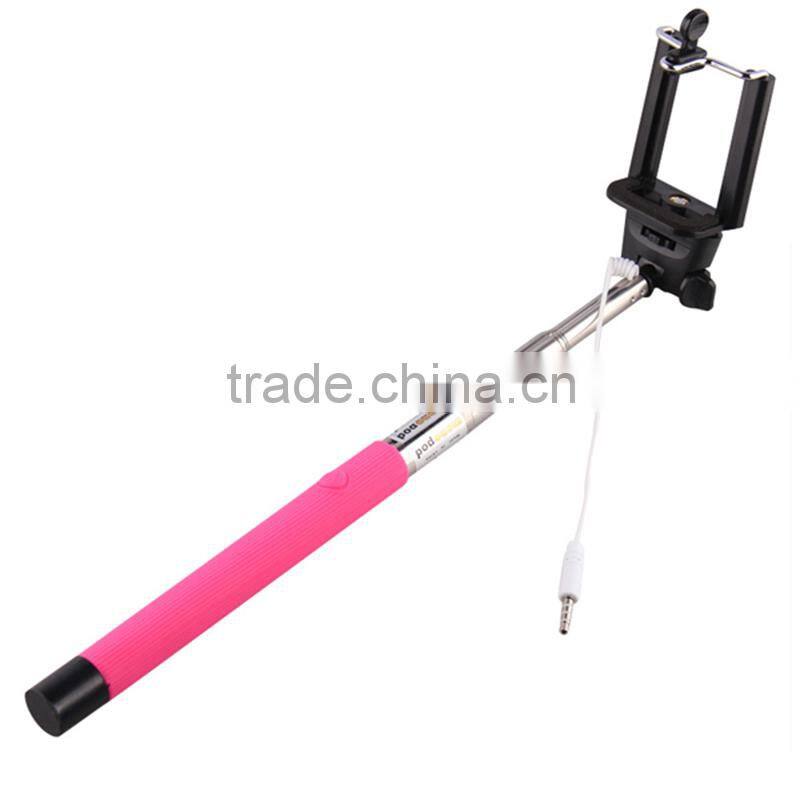 Business gift colorful selfie stick,selfie stick monopod