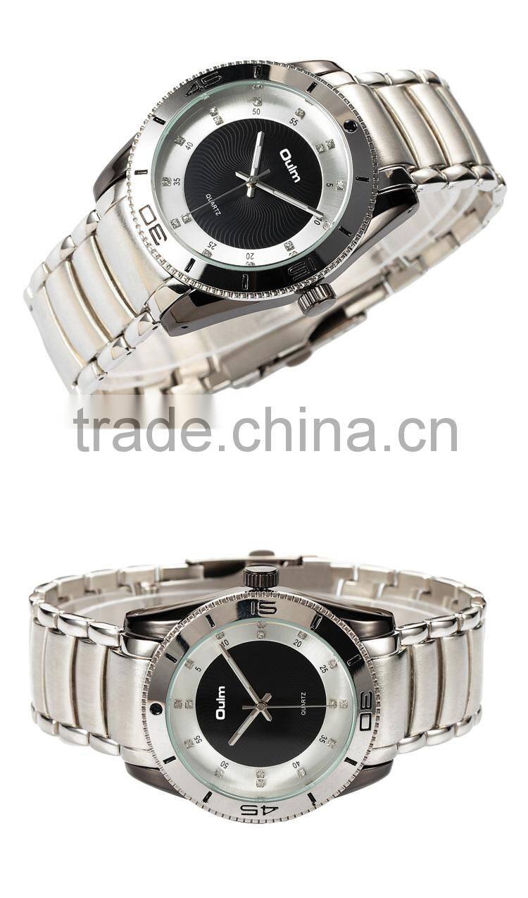 Wholesale fashion watches men, stainless steel wrist watch, Japanese movement men watch
