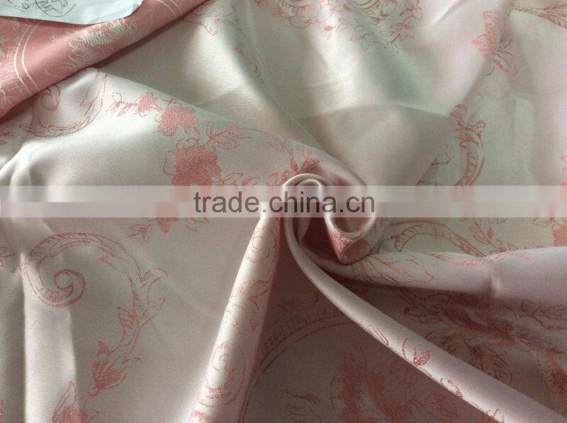75D*150D 100%polyester jacquard fabric for home textile and beddings