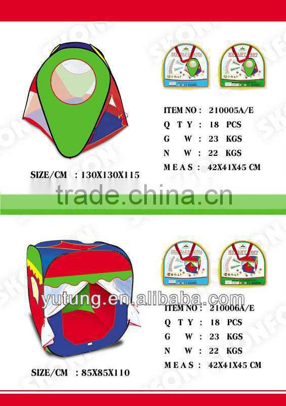 pop up tent, children tent, kids play tent ,most popular large kids play tents