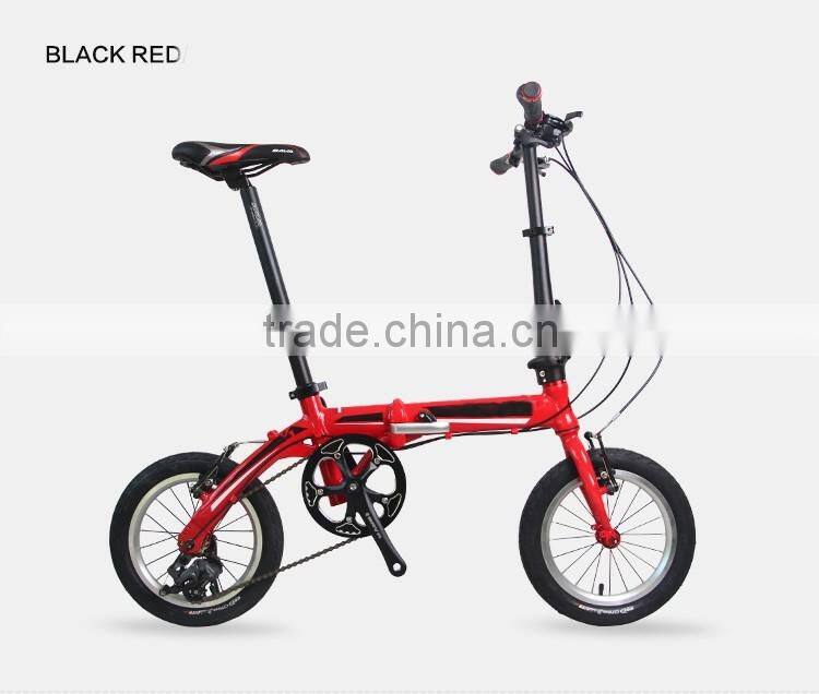 Lightweight Foldable Bicycle Aluminum Road Bike with Disc Brake