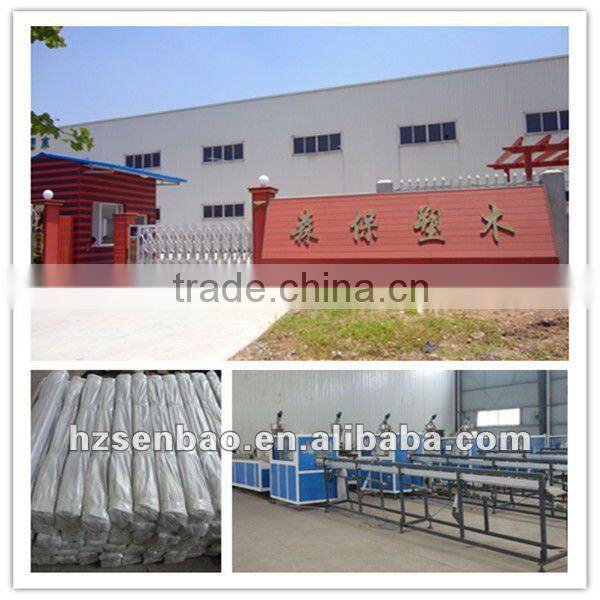 Outdoor Wood Plastic Composite Dustbin