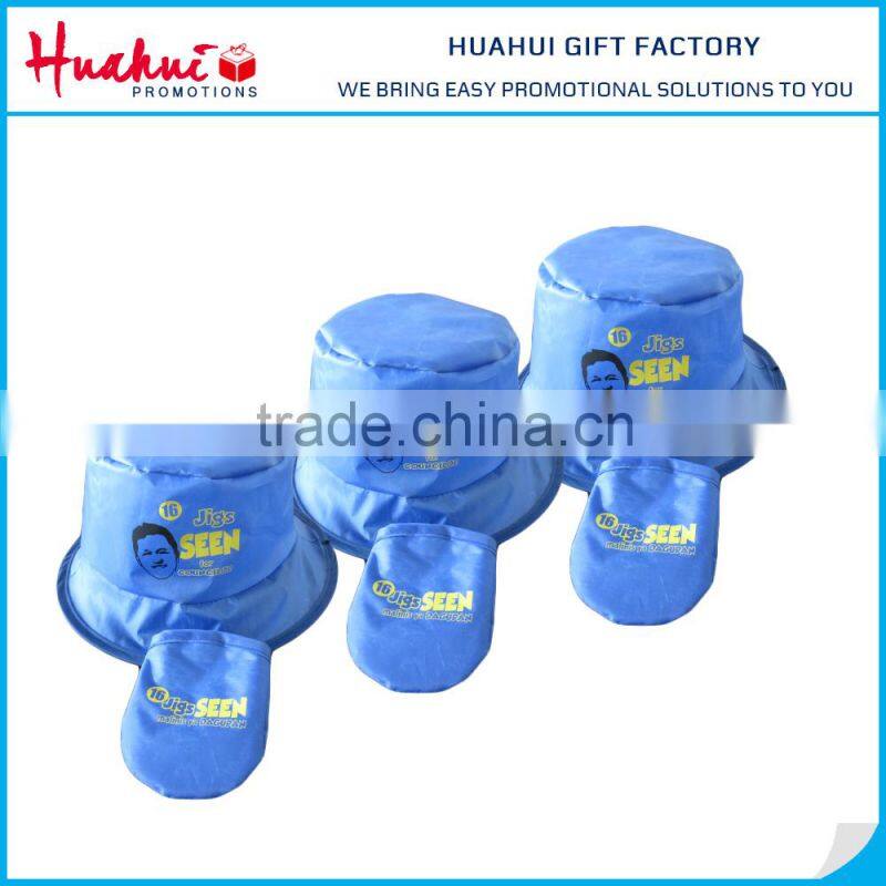 Personalized Disposable Nylon Folding Cowboy Hat